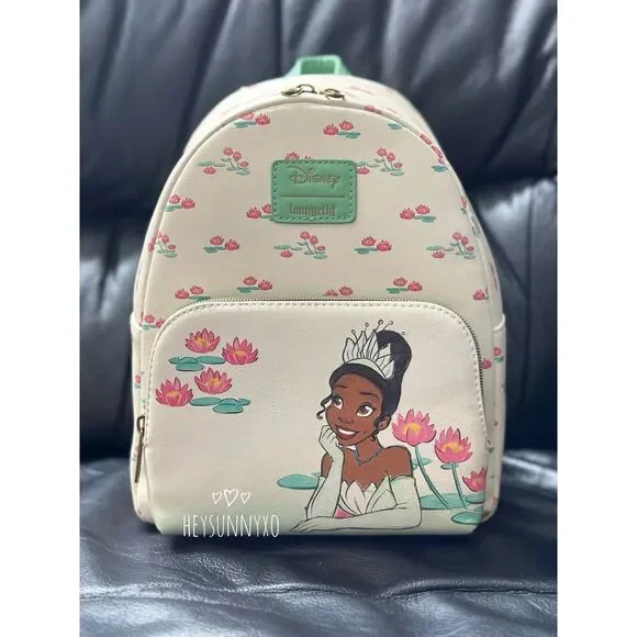 NWT Tiana Princess and the Frog Floral Loungefly Loungefly Disney The Princess And The Frog Tiana Dress Mini  main image 2
